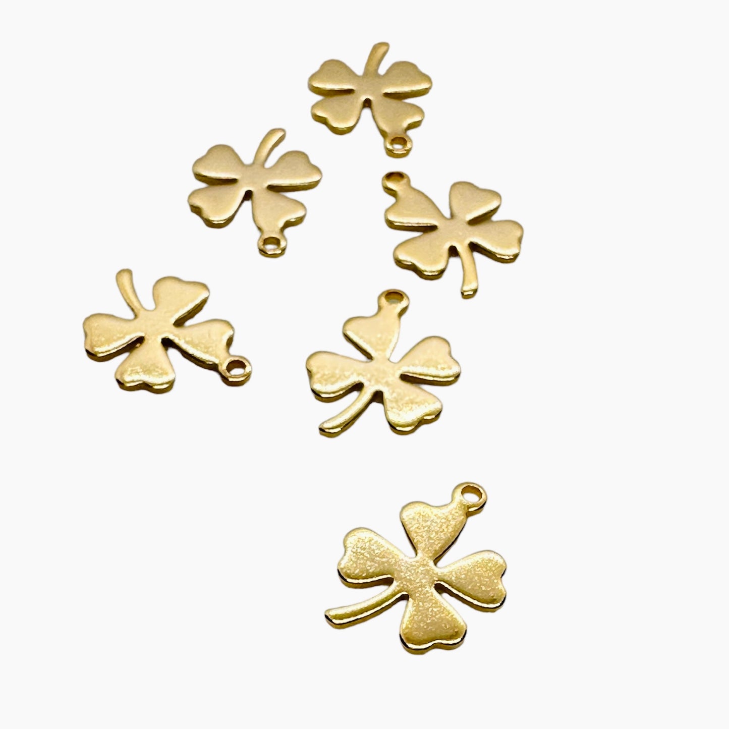 Clover Charms (6pcs)