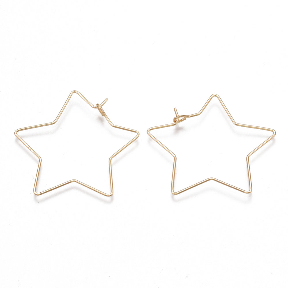 Star Earring Hooks (2set)